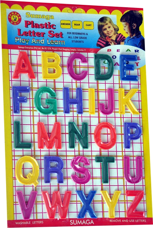 English Letter Card (Capital)