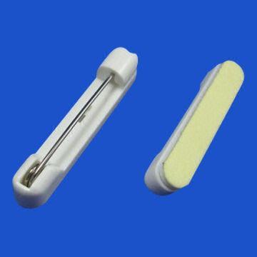 White Pins For Badges 