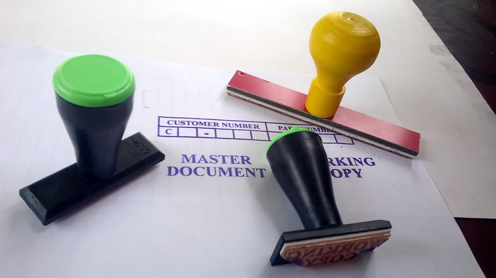Normal Rubber Stamp Plastic Handle