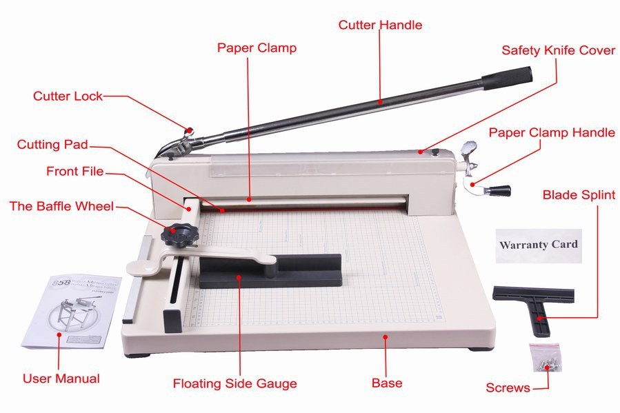 Heavy Duty Paper Cutter A3
