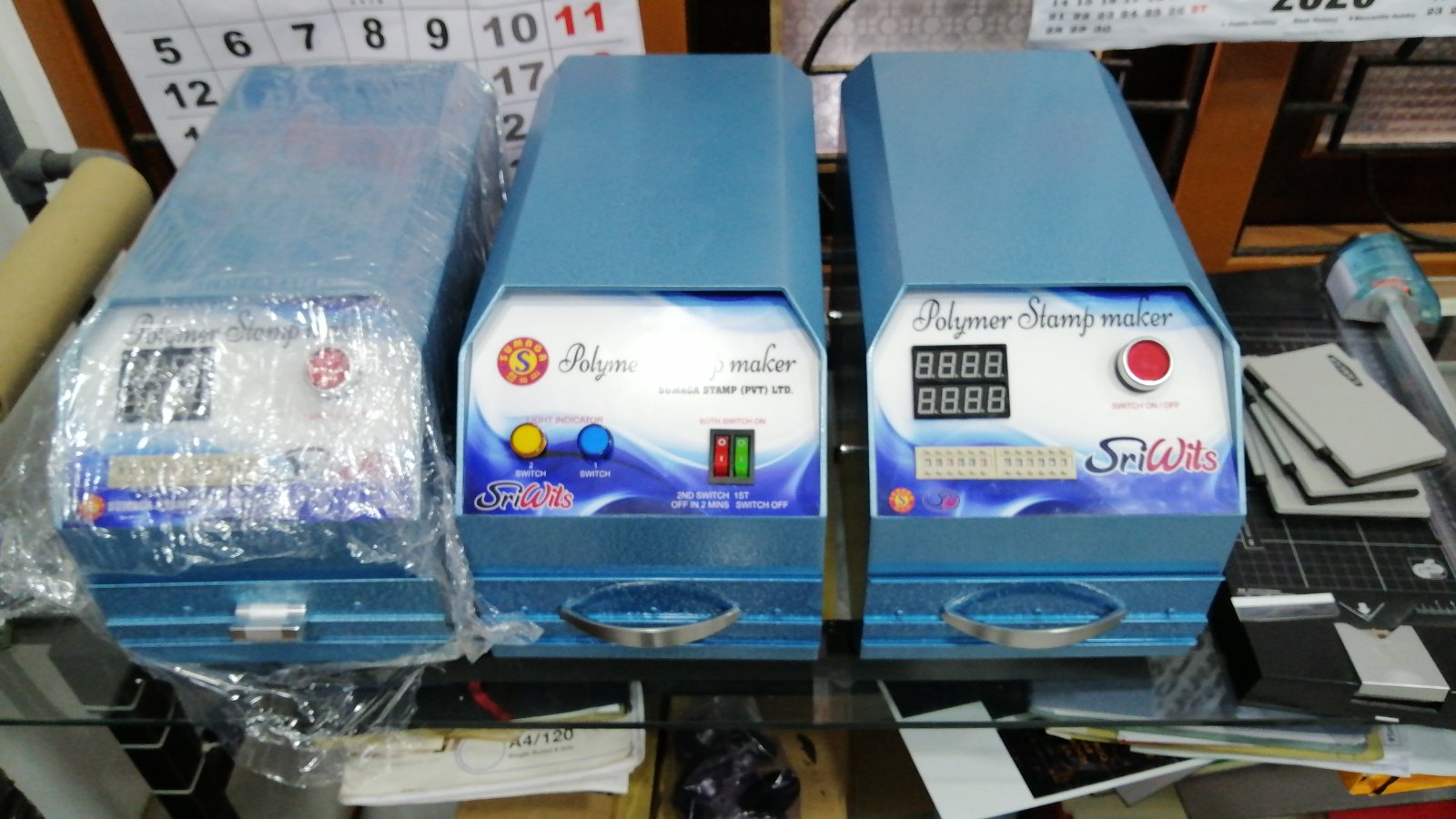 POLYMER STAMP MACHINE 2020 NEW MODEL