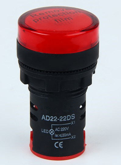 LED Indicator Lamp Signal Indicating Lamp AD22-22DS