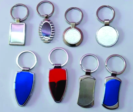 Rectangle Metal Key Chain