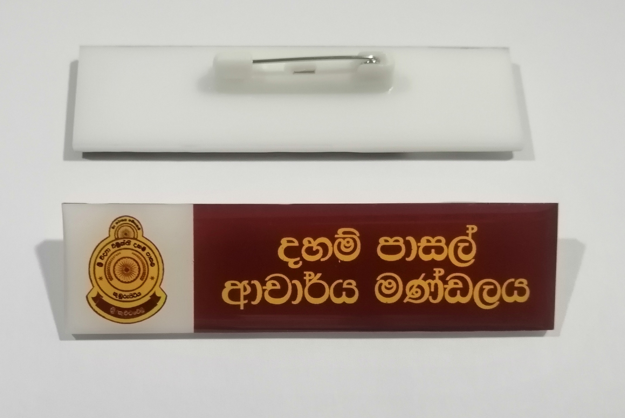 SUNDAYS SCHOOL PLASTIC BADGES - 12