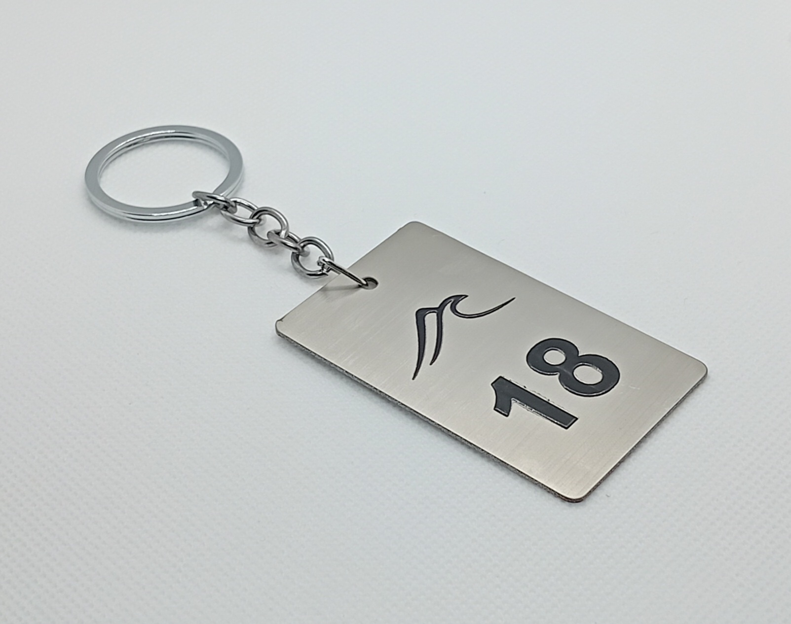 Stainless Steel Tags with Keychains
